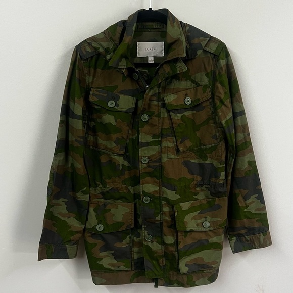 J.Crew Camo Utility Jacket - Picture 3 of 13